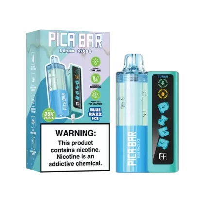 Pica Bar Lucid 35K Disposable Vape Kit - 35000 Puffs; 1400mAh Main + 250mAh Pod Battery