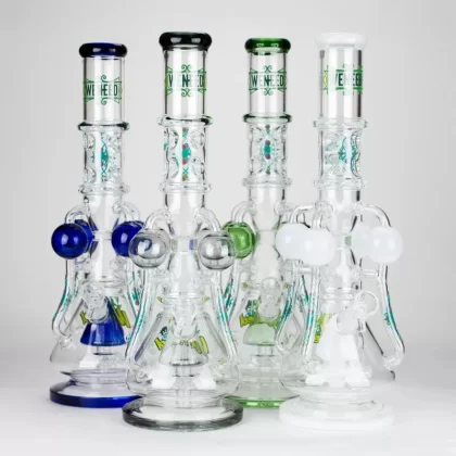 WENEED | 19.5″ Orb Cascade Glass Bong