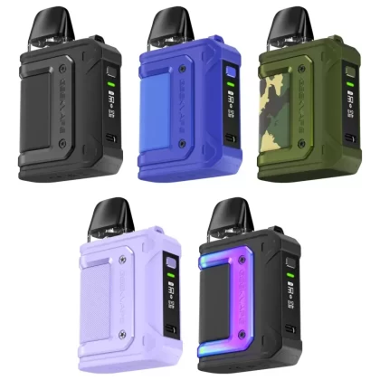 GEEKVAPE AEGIS HERO Q Pod Kit - Colour#Black>Blue>Green>Purple>Rainbow