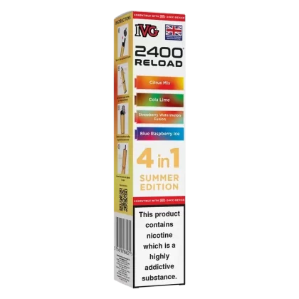 IVG 2400 Reload 4in1 Summer Edition Prefilled Pods