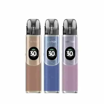 GEEKVAPE Wenax Q2 30W Pod Kit - Fiber Black, Lilac Purple