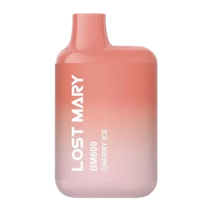 Lost Mary BM600 Prefilled Pod Kit - Nicotine Strength#20mg (Salt)~Flavour#Cherry Ice>Pineapple Ice>Blueberry>Blue Razz Ice>Grape>Menthol>Double Apple>Peach Ice>Blueberry Sour Raspberry>Tripl