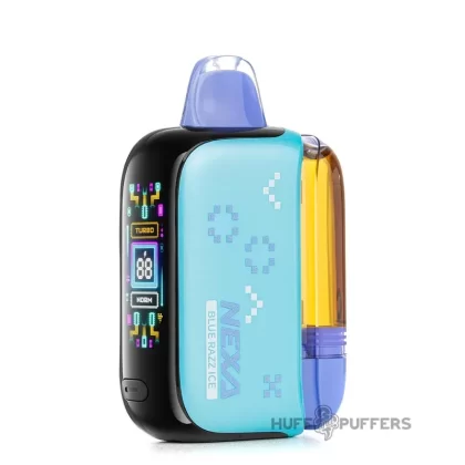 Nexa Pix 35K Disposable Vape - Flavor#Blue Razz Ice>Blueberry Watermelon>Citrus Rush>Fcuking Fab>Frozen Banana>Juicy Grape>Lemon Blast>Miami Mint>Peach Dive>Sour Chill Apple>Strawberry Ice>S