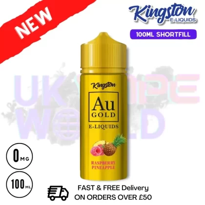 Raspberry Pineapple AU Gold Kingston 100ML Eliquid