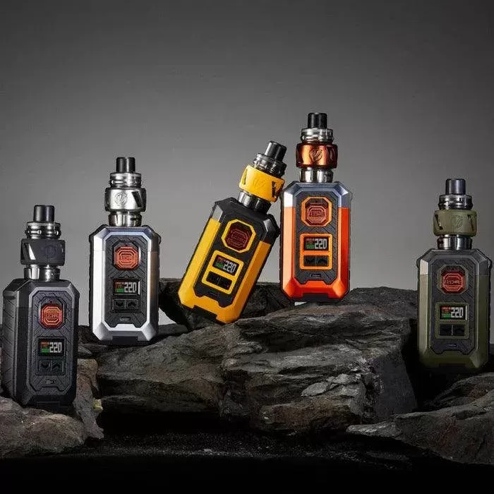 VAPORESSO Armour Max 220W Kit - color#black>green>orange>silver>Yellow