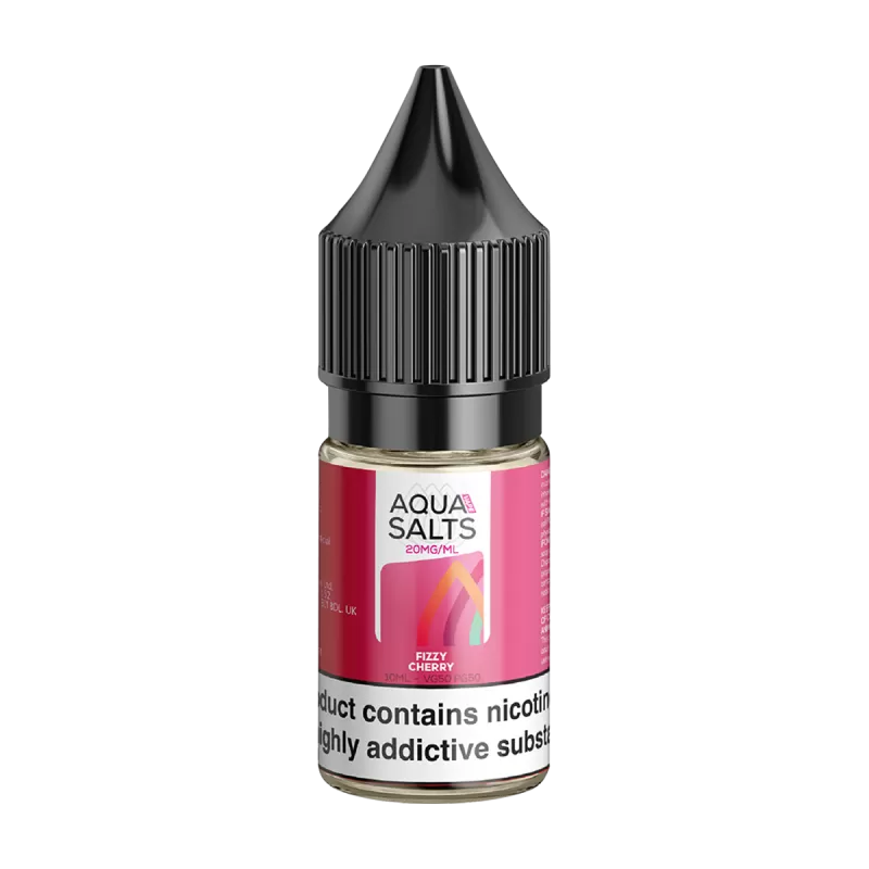 Fizzy Cherry Nic Salt by Aqua Salts 10ml - 10mg - Vape Product (DF1ABA) - Image 2