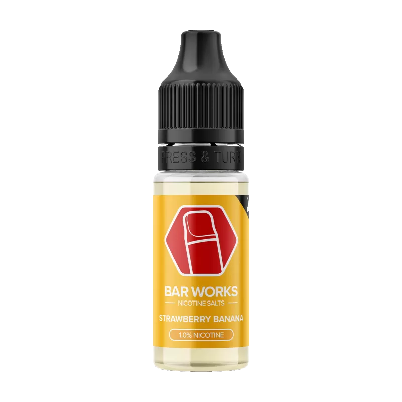 Strawberry Banana Nic Salt by Bar Works - Ecigwizard - Image 2