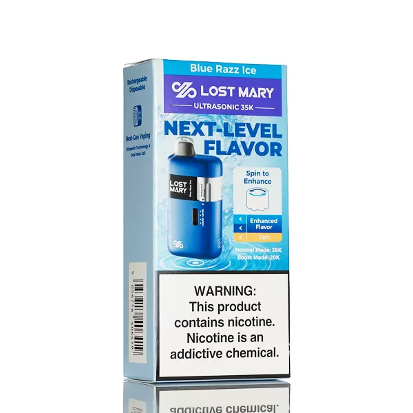 Lost Mary Ultrasonic 35K Puffs Disposable Vape - 20mL - Pink Lemonade - Image 2