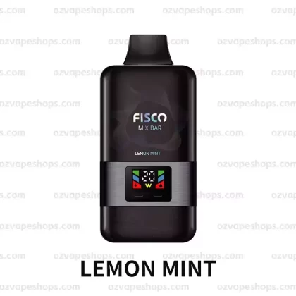 Fisco Max Bar 12000 Puffs – Lemon Mint - Ozvapeone