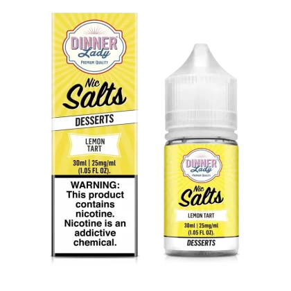 DINNER Lady Nic SALT - Lemon Tart - 30ML E-Liquid