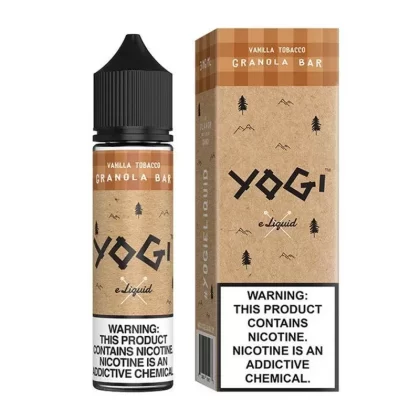 Yogi E-Liquid | Vanilla Tobacco Granola Bar - Nicotine#6mg>3mg>0mg