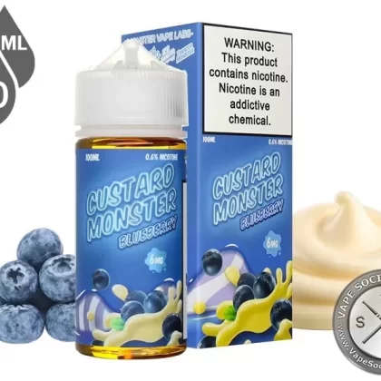 Blueberry Custard Monster 100ml
