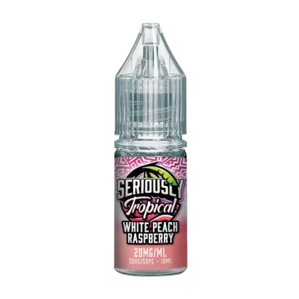 White Peach Raspberry Nic Salt by Seriously Tropical - 10ml - 10mg - Vape Product