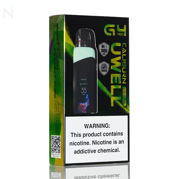 Uwell Caliburn G4 Pro 35W Pod System - Pearl Silver - Image 3