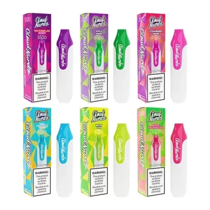 Cloud Nurdz Disposable Series | 3500 Puffs | 10mL *** - Melon Kiwi - 50mg