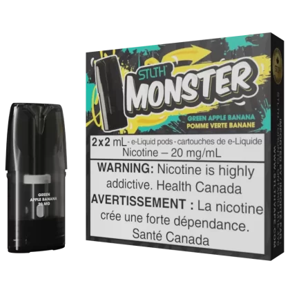 STLTH Monster Pod Pack – Green Apple Banana