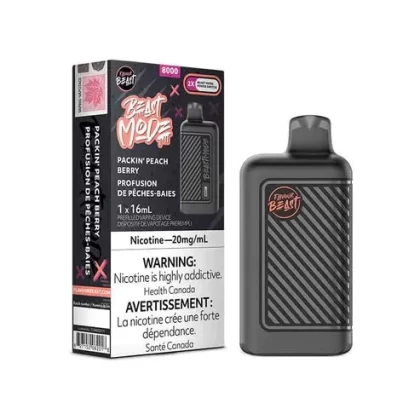 Flavour Beast BEAST MODE 8K – Packin’ Peach Berry - Ecigdepot
