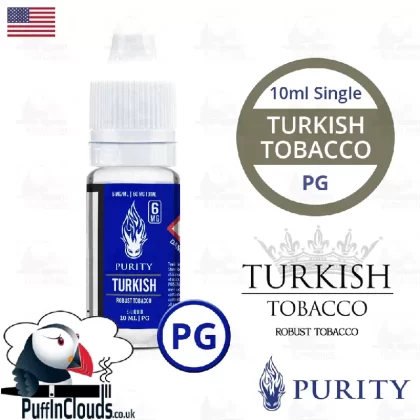 Purity Turkish Tobacco E-Liquid PG 10ml