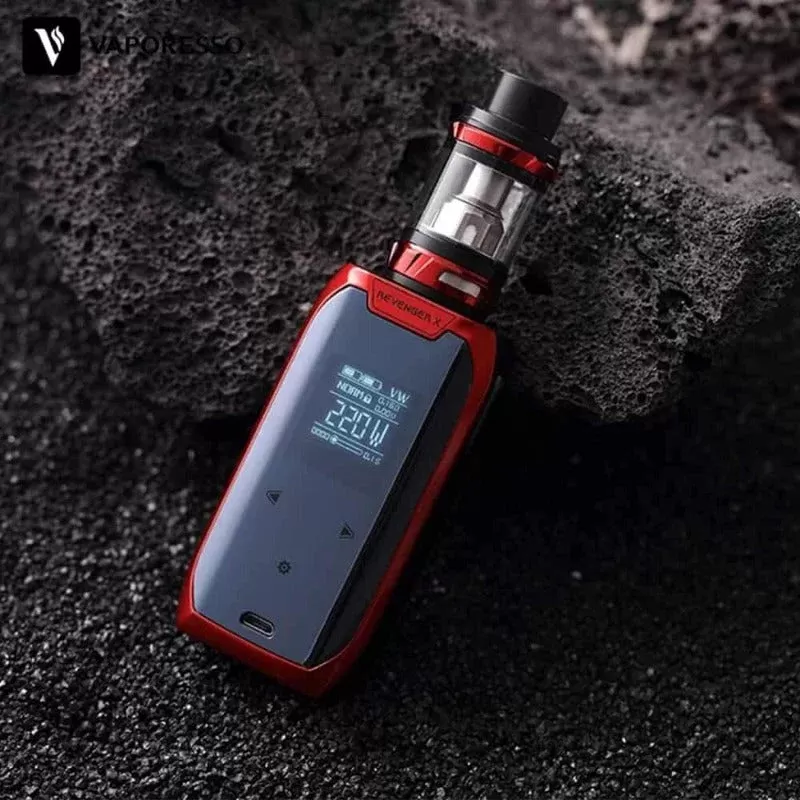 VAPORESSO REVENGER X KIT - color#GREEN>RAINBOW>BLACK>RED>BLUE