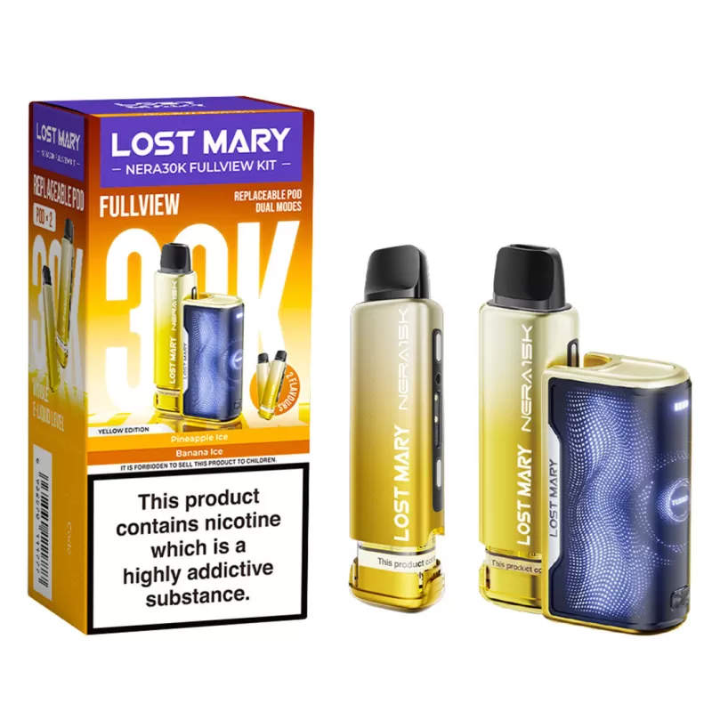 Lost Mary NERA 15K Vape KIT - Strawberry Ice - Image 2