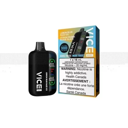 Vice Boost Disposable Vape – 9000 Puffs – Lemon Blue Razz Ice