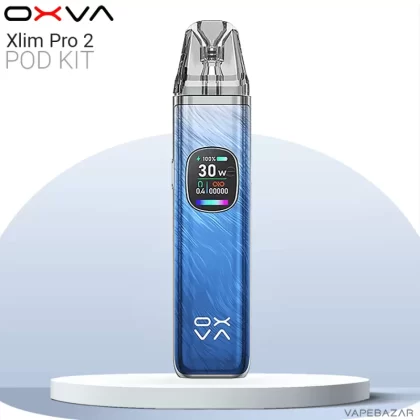 OXVA Xlim Pro 2 Pod Kit – Ocean Blue - Pod Kit / OXVA / 1300 mAh / max. 30 Watt / 2ml / USB-C