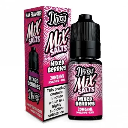 Doozy Mix Salts Mixed Berries Nic Salt E Liquid – Doozy Mix Salts Series (10ml)
