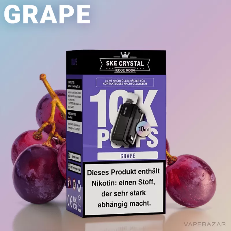 SKE Crystal Edge 10k – Grape - 20mg/ml