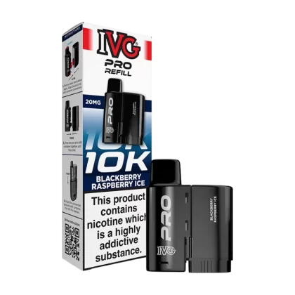 Blackberry Raspberry Ice IVG Pro 12 Refill Pack - Vape Product