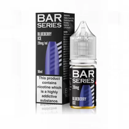 Bar Series Blueberry Ice 5mg & 10mg Salt Nicotine E-Liquid - Vapourdays Co