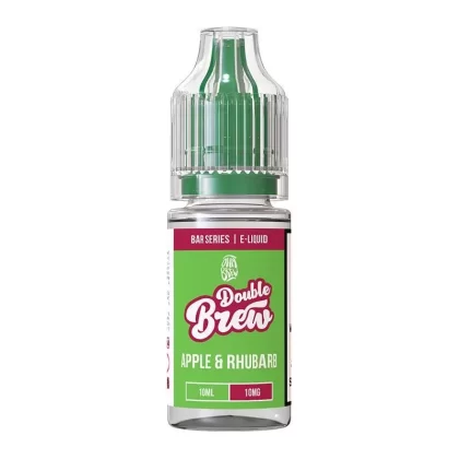 Apple Rhubarb By Double Brew 10ml - Nicotine Strength#20mg (Salt)>10mg (Salt)>5mg (Salt)