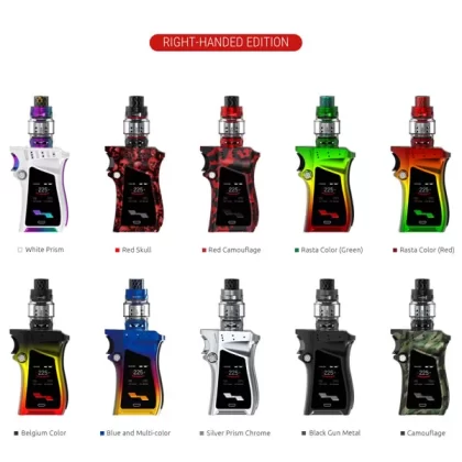 SMOK MAG 225W Starter Kit Right-Handed Edition With TFV12 Prince Tank 8ML - Royal Blue White / Standard Edition-Right