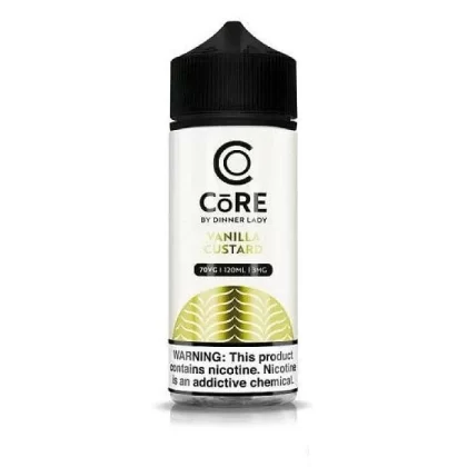 CORE by Dinner Lady E Liquid – Vanilla Custard - Vapexotic In