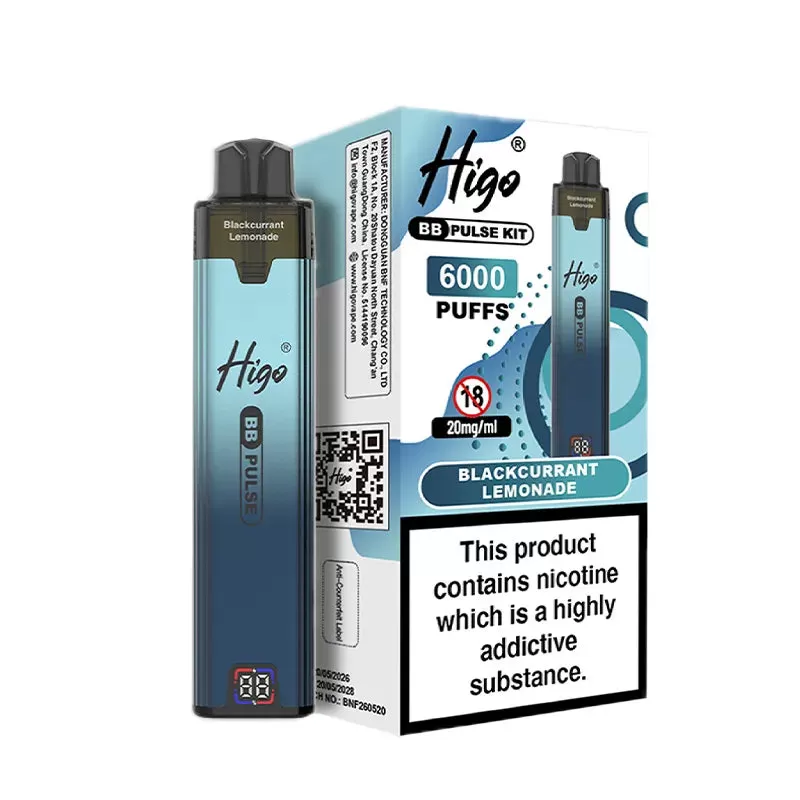 Higo BB Pulse 6000 Pod Kit - Pineapple Ice - Image 2