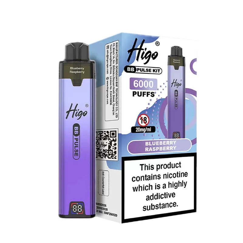 Higo BB Pulse 6000 Pod Kit - Pineapple Ice - Image 3