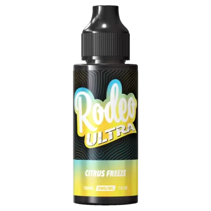 Citrus Freeze by Rodeo Ultra 100ml - NIC SHOTS (FREE)