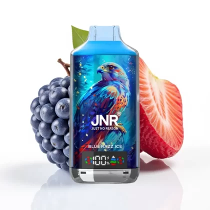 JNR Falcon X 18000 Puffs 24ml Dual Mesh Blue Razz Ice Mexico vape - Fumotvapemexico