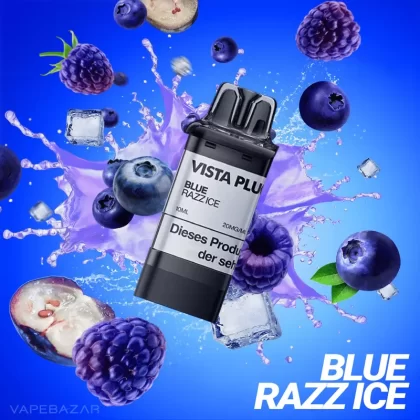 Vozol Vista Plug EZ Pod Set – Blue Razz Ice