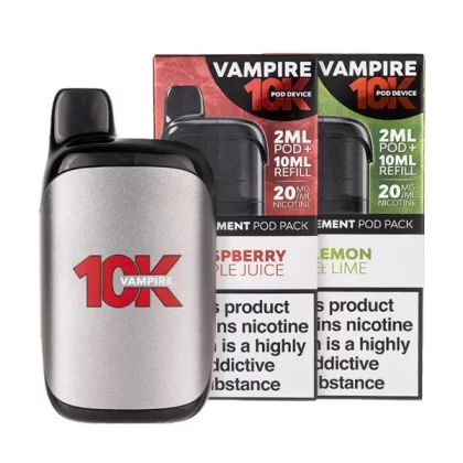 Vampire Vape 10K Prefilled Pod Kit Bundle - Mint Mojito
