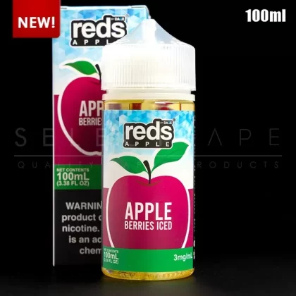 7Daze – Reds Apple Berries Iced Eliquid 100ml