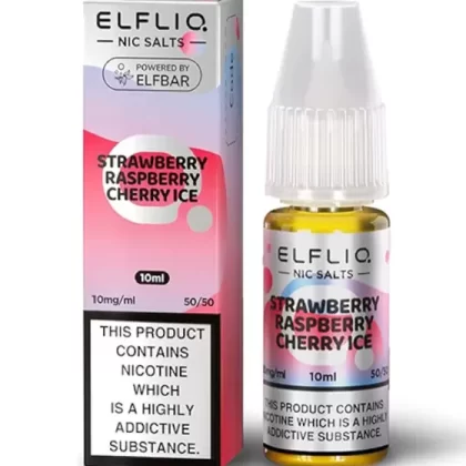 Strawberry Raspberry Cherry Ice Nic Salt E-Liquid