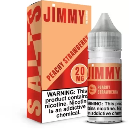 Jimmy The Juice Man Peach Strawberry 30ml Salt E-Juice
