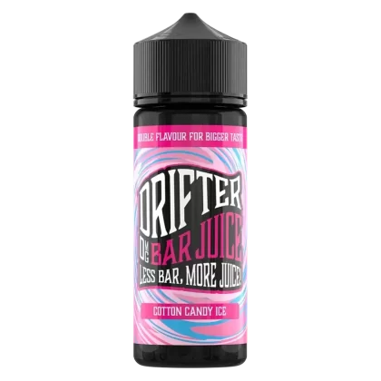 Drifter Bar Juice Cotton Candy Ice 100ml Shortfill E-Liquid - Ecigpremium