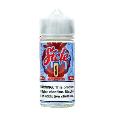 Raspberry Blizzard by Snap Liquids – Sicle Vapors Iced Series 100mL - Nicotine Level#0mg>3mg>6mg