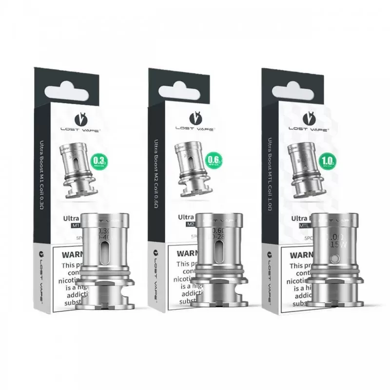 Lost Vape Ultra Boost (UB Ultra) Coil 5pcs/pack - V4 M6 0.3ohm
