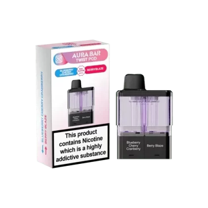 Crystal Prime Twist 40K Prefilled Pods - Lemon Lime / Strawberry Raspberry Cherry Ice