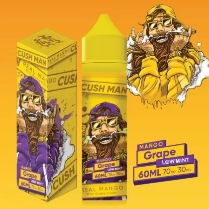 Nasty Juice – Cush Man E-Liquid – Mango Grape Mix – 60ml