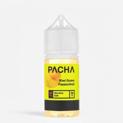 PACHA Salt – Kiwi Guava Passionfruit 30mL Nicotine Salt - Vape Product, Vape Product (E77197)