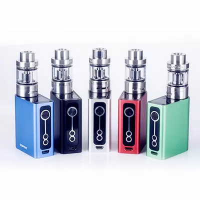 Wotofo Serpent 50W 2000mAh-5ML Box Mod Full Kit with Serpent Sub Tank - Black - Image 2