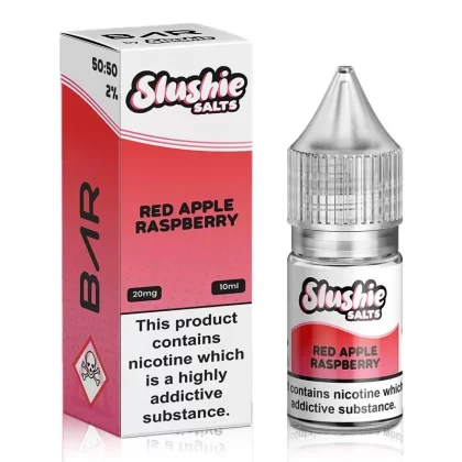 Red Apple Raspberry Bar By Slushie Salt 10ml